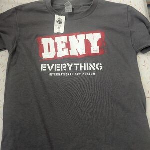International Spy Museum Deny Everything Shirt